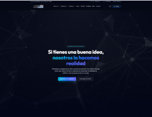 Nueva web desarrollada por zonadeweb
